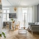 Кронштейн ONKRON/ 17-43" макс. 200*200, 1 колено, наклон -2º+12º, поворот 80º макс от стены 35-205мм, черный