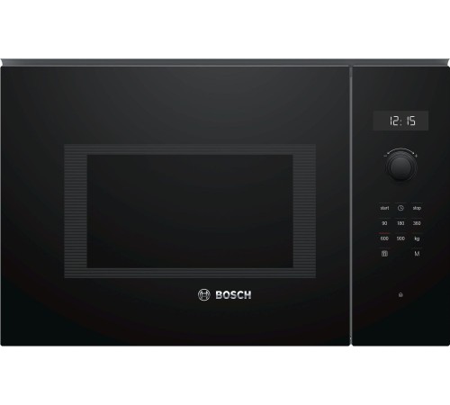 Встраиваемые микроволновые печи BOSCH 800Вт, 7 режимов, 25 л, черный