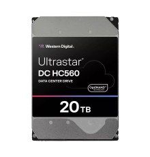Жесткий диск/ HDD WD SATA Server 20Tb Ultrastar DC HC560 7200 6Gb/s 512MB 1 year warranty (replacement WUH722020ALE6L4, WUH722020BLE6L4)