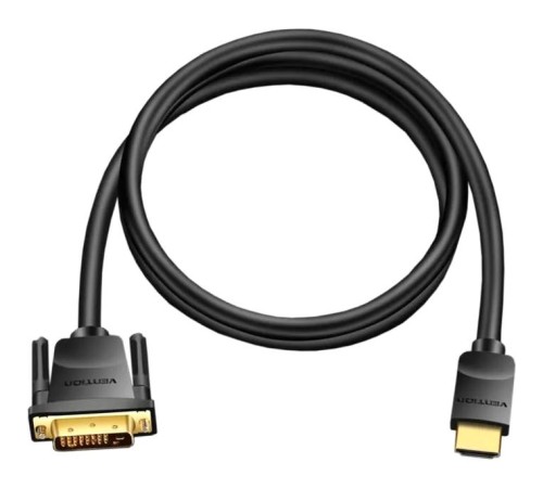 Кабель Vention HDMI 19M/DVI-D Dual link 25M - 2 м.
