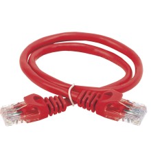 ITK Коммутационный шнур (патч-корд), кат.5Е UTP, 5м, красный