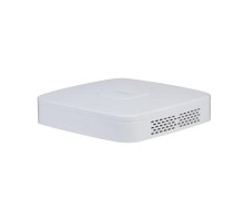 Видеорегистратор DAHUA 16-канальный IP-видеорегистратор 4K и H.265+, ИИ Входящий поток до 144Мбит/с; сжатие: H.265+, H.265, H.264+, H.264, MJPEG; разрешение записи до 12Мп; накопители: 1 SATA III до 20Тбайт; воспроизв
