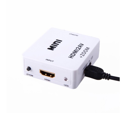 Конвертер HDMI -> AV Greenline, PAL, NTSC, SECAM, 1080p + ZOOM, GL-v128
