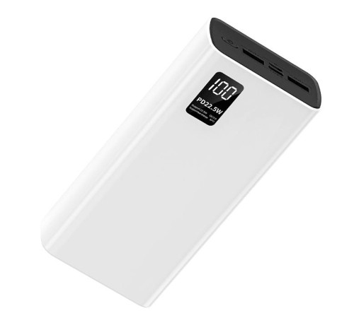 Внешний аккумулятор Bison 30PQD White Внешний аккумулятор Bison 30PQD White
