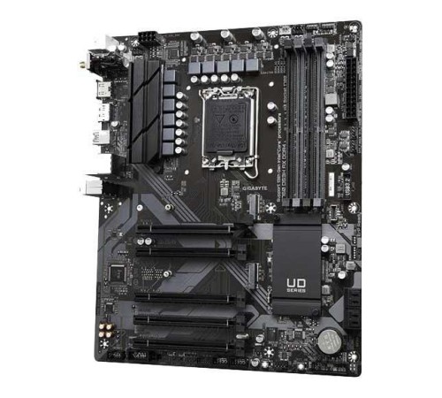 Материнская плата/ MB GIGABYTE INTEL B760 s1700, 4xDDR5(192GB), HDMI 2.0/DP, 1xPCIe 4.0x16, 4xPCIe 3.0x16, 1xLAN, 4xSATA 6Gb/s, 2xM.2, 1xUSB-C, 1xUSB 3.2, 4xUSB 2.0, 1xPS/2, ATX Материнская плата/ MB GIGABYTE INTEL B760 s1700, 4xDDR5(192GB), HDMI 2.0/DP, 1xPCIe 4.0x16, 4xPCIe 3.0x16, 1xLAN, 4xSATA 6Gb/s, 2xM.2, 1xUSB-C, 1xUSB 3.2, 4xUSB 2.0, 1xPS/2, ATX