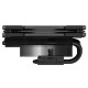 Кулер для процессора ID-COOLING IS-55 BLACK LGA1700/1200/115X/AM5/AM4 низкопрофильный высота 55mm (18шт/кор, TDP 125W, PWM, 5 тепл.трубок + медная база, FAN 120mm, черный) BOX