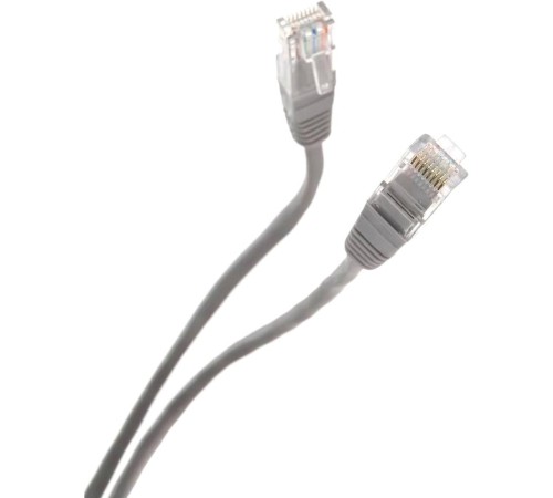 Патчкорд/ Патчкорд литой "Telecom" UTP кат.5е 5,0м серый