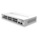 Коммутатор MikroTik Cloud Router Switch 326-24G-2S+IN with 800 MHz CPU, 512MB RAM, 24xGigabit LAN, 2xSFP+ cages, RouterOS L5 or SwitchOS (dual boot), desktop case, PSU (существенное повреждение коробки)