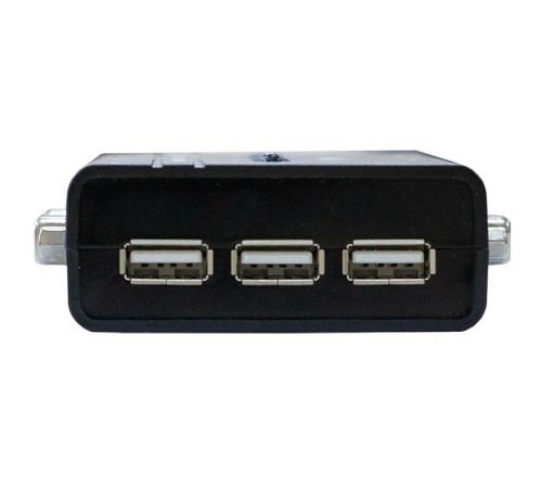 Коммутатор/ 4-портовый KVM-переключатель с портами VGA и USB