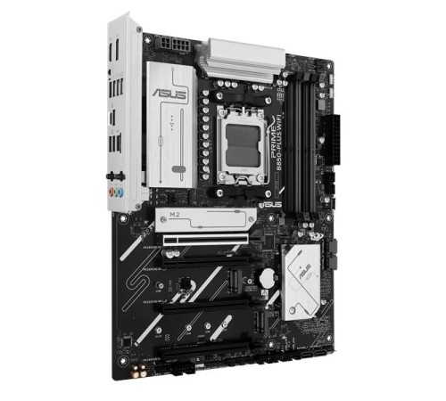 Материнская плата ASUS PRIME B850-PLUS WIFI, AM5, B850, 4*DDR5, 4*SATA, 3*M.2, 5*USB 3.2, 2*USB 2.0, Type-C, 5*PCIx16, DP+HDMI, ATX; 90MB1L80-M0EAY0