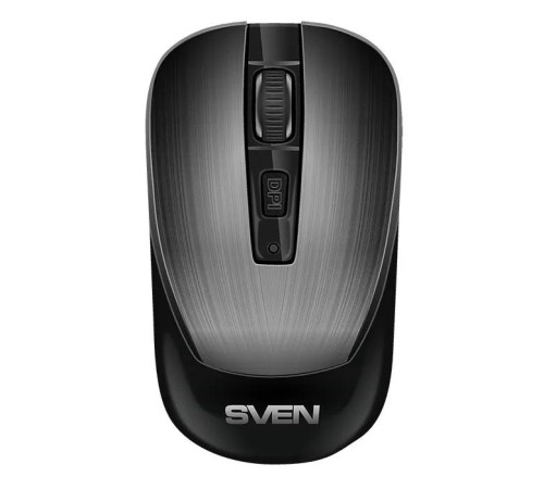 Беспроводная мышь SVEN RX-380W серый металлик (2,4 GHz, 3+1кл. 800-1600DPI, блист.) Беспроводная мышь SVEN RX-380W серый металлик (2,4 GHz, 3+1кл. 800-1600DPI, блист.)