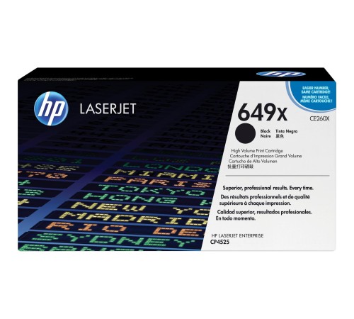 Тонер-картридж/ HP Color LaserJet CE260X Black Print Cartridge Тонер-картридж/ HP Color LaserJet CE260X Black Print Cartridge