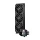 Система охлаждения/ Water Cooling System PCCooler DS360 BK (310W, 360mm, LED temp., Black, ARGB Pump/ Fans: 3x120mm, 86.73CFM, 28dBA, 2200RPM/ Pump height 67mm, 28dBA, 3200RPM, Rad thickness 27mm/ S: 1851, 1700, 1200, 20XX, 115X, AM5, AM4)