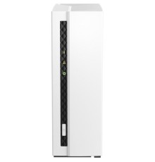 Сетевое хранилище без дисков/ channel QNAP TS-133 NAS 1 HDD tray. ARM 4-core 64-bit ARM Cortex-A55 1.8GHz, ram 2 GB (max), 1x1GbE, 1xUSB 2.0 port,1xUSB 3.2 Gen 1