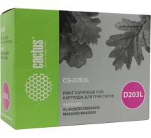 -/ Картридж лазерный Cactus CS-D203L MLT-D203L черный (5000стр.) для Samsung SL-M3820D/M3820ND/M4020ND/