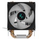 Кулер для процессора DEEPCOOL AG300 LED LGA1700/1200/115X/AM5/AM4 (36шт/кор, TDP 150Вт, PWM, Multi-Color LED Lighting, Fan 92mm, 3 тепл. Трубки прямого контакта) RET (R-AG300-BKLNMN-G)