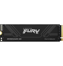 Твердотельный накопитель/ Kingston SSD Fury Renegade, 2048GB, M.2(22x80mm), NVMe, PCIe 5.0 x4, 3D TLC, R/W 14700/14000MB/s, IOPs 2 200 000/2 200 000, TBW 2000, DWPD 0.5 (60 мес)