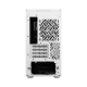 Корпус ПК без блока питания/ Case Fractal Design Meshify 2 Mini TG Clear Tint, Mini-Tower, 1x120mm + 1x140mm, 2xUSB-A 3.2 + 1xUSB 3.2 Type-C mATX, mITX, mDTX White