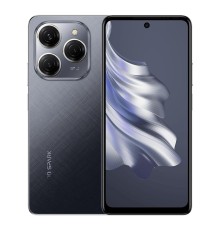 KJ6 SPARK 20 Pro 8/256 Moonlite Black, 6.8", 20:9, 2460 x 1080 пикселей, 2.2GHz, 8 Core, 8GB RAM, 256GB, up to 1TB flash, 108Mpix+2Mpix+AI/32Mpix, 2 Sim, 4G, BT v5.3, WiFi 802.11 b/g/n, GPS/AGPS, GLONASS,NFC, Type-C, 5000mAh, Android 13, 206g, 164,65