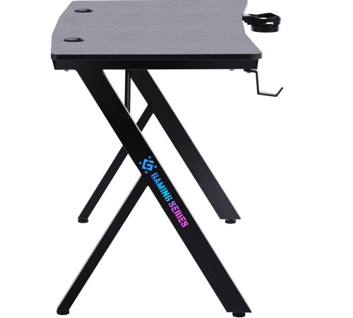 Defender Игровой стол AroX подвес кружк+гарн,черн,МДФ,RGB