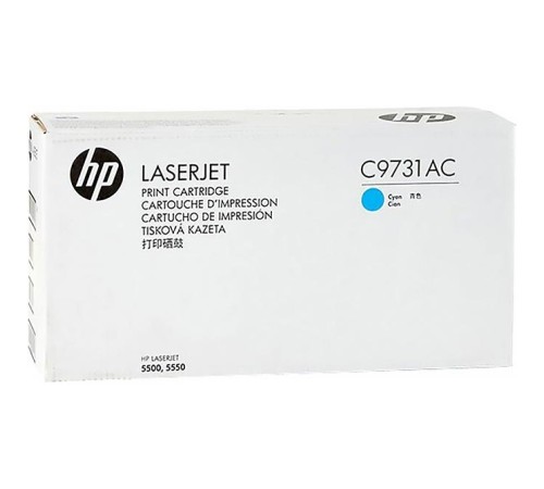 Тонер-картридж/ HP C9731AC Cyn Contr LJ Toner Cartridge Тонер-картридж/ HP C9731AC Cyn Contr LJ Toner Cartridge