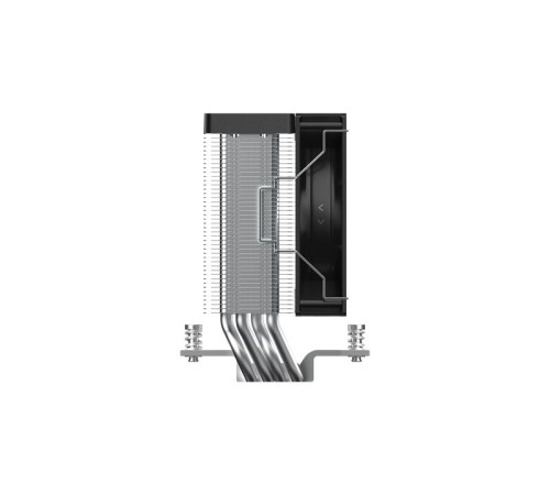 Кулер для процессора Ocypus Gamma A40 BK ARGB Digital, 100mm ARGB FAN, Top Display Panel, 4 HEAT PIPES, 4-PIN PWM, 600-2400 RPM, 29.5DBA, HYDRO BEARING, LGA115X/1200/1700/18XX, AM4/AM5