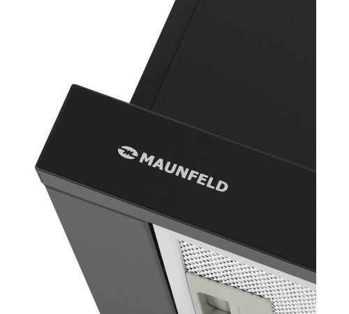 ВЫТЯЖКА MAUNFELD VS LIGHT 50 ЧЕРНЫЙ/ Тип: встраиваемая  Цвет: черный  Управление: колыбельное  Ширина, мм: 500  Полная потребляемая мощность, Вт: 140 Количество скоростей: 2  Максимальная производительность, м3/ч: 480 Диаметр воздуховода, мм: 120  Площадь
