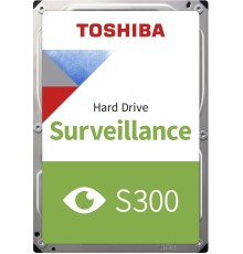 Жесткий диск/ HDD Toshiba SATA3 1Tb Surveillance S300 (CMR)  5700  64Mb 1 year warranty