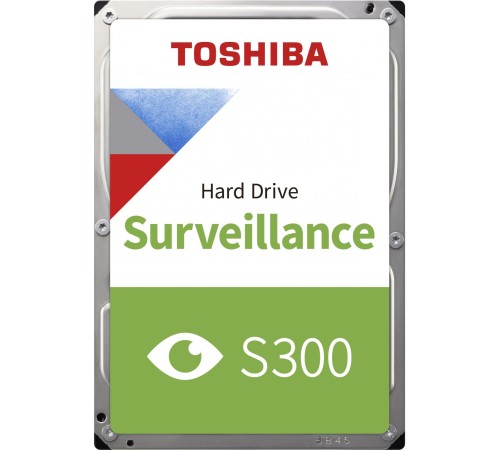 Жесткий диск/ HDD Toshiba SATA3 1Tb Surveillance S300 (CMR)  5700  64Mb 1 year warranty