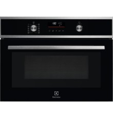 Встраиваемый духовой шкаф Electrolux/ Компактный духовой шкаф с СВЧ 45 см, 43 л,14 режимов,нержавеющая сталь