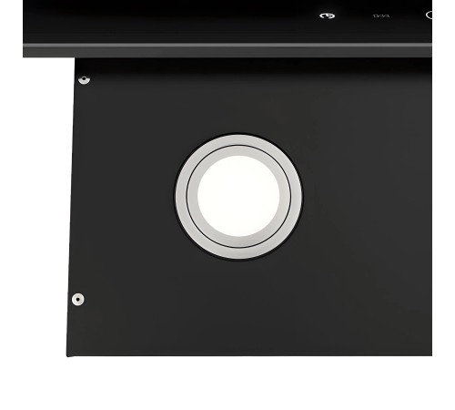 Вытяжки ELIKOR GOOD, Кухонная вытяжка ELIKOR КВ VERTEX 50 BK, наклонная, черный, 50 см, 750 м3/ч