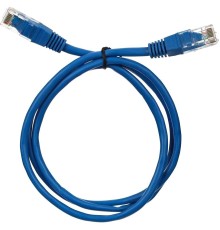 Патчкорд/ Патчкорд литой "Telecom" UTP кат.5е 1,0м синий