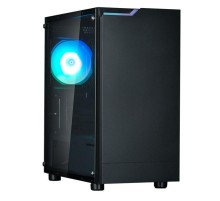 корпус ZALMAN T4 PLUS, MATX, BLACK, WINDOW, 1 x Combo (3.5'' or 2.5''), 1x3.5'', 2x2.5", 1xUSB2.0, 2xUSB3.0, REAR 1x120mm ARGB