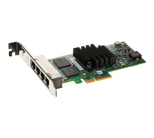 Сетевая карта/ Intel® Ethernet Server Adapter I350-T4, 4 x Gbit Ports RJ-45, PCI-E x4, iSCSI, NFS, VMDq Сетевая карта/ Intel® Ethernet Server Adapter I350-T4, 4 x Gbit Ports RJ-45, PCI-E x4, iSCSI, NFS, VMDq