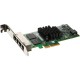 Сетевая карта/ Intel® Ethernet Server Adapter I350-T4, 4 x Gbit Ports RJ-45, PCI-E x4, iSCSI, NFS, VMDq