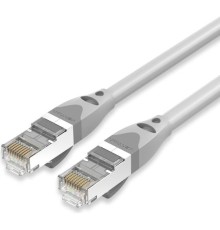 Патч-корд Vention прямой SFTP cat.6A, RJ45 - 0,3м. Серый