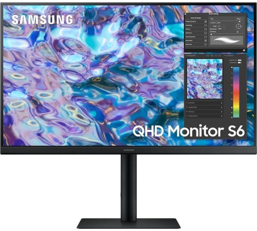 ЖК монитор Samsung S27B610EQI/ Samsung S27B610EQI 27" LCD IPS LED monitor, 2560x1440, 5(GtG)ms, 300 cd/m2, 178°/178°, MEGA DCR (static 1000:1), 75 Hrz, HDMIx2, DP, Headphone, VESA 100x100 mm, HDMI cable, HAS, внешний БП, Flicker free, black ЖК монитор Samsung S27B610EQI/ Samsung S27B610EQI 27" LCD IPS LED monitor, 2560x1440, 5(GtG)ms, 300 cd/m2, 178°/178°, MEGA DCR (static 1000:1), 75 Hrz, HDMIx2, DP, Headphone, VESA 100x100 mm, HDMI cable, HAS, внешний БП, Flicker free, black