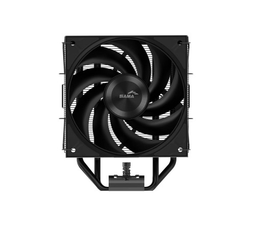 Кулер для процессора/ CPU Cooler SAMA A40 (240W, 4-pin PWM, 152mm, 4x6mm, 1x120mm, 78CFM, 29dBA, 2200RPM, S: 1851/1700/1200/115X, AM5/AM4, black) Кулер для процессора/ CPU Cooler SAMA A40 (240W, 4-pin PWM, 152mm, 4x6mm, 1x120mm, 78CFM, 29dBA, 2200RPM, S: 1851/1700/1200/115X, AM5/AM4, black)