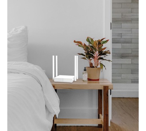 Маршрутизатор/ AC750 Wireless Dual Band Router, 433 at 5 GHz +300 Mbps at 2.4 GHz, 802.11ac/a/b/g/n, 1 port WAN 10/100 Mbps + 4 ports LAN 10/100 Mbps, 3 fixed antennas, L2TP Russia/PPTP Russia/PPPoE Russia support, IGMP Snooping/Proxy, Bridge and 802.1Q T