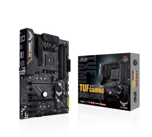 Материнская плата/ TUF GAMING B450-PLUS II Материнская плата/ TUF GAMING B450-PLUS II