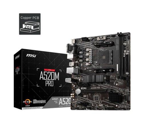 Материнская плата MSI A520M PRO
