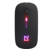 Defender Беспроводная оптическая мышь Touch MM-997 черн,2.4+BT,RGB,400mAh,бесшумная