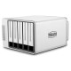 Система хранения данных TerraMaster D5-300 DAS tower/2xHDDs RAID0,1,10,5,JBOD/up to 5 SATA(3,5' or 2,5')/1xUSB3.1 Type-C gen1/1xPS/1YW (следы намокания.)