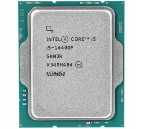Процессор/ CPU LGA1700 Intel Core i5-14400F (Raptor Lake, 10C/16T, 2.5/4.7GHz, 20MB, 148W) OEM