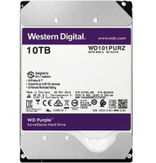 Жесткий диск/ HDD WD SATA3 10Tb Purple DV&NVR 7200 256Mb  1 year warranty