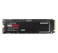 Твердотельный накопитель SSD M.2 (PCI-E NVMe) 250Gb Samsung 980 PRO (R6400/W2700MB/s) (MZ-V8P250BW) 1year