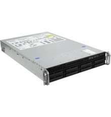 Сервер YADRO Экспресс Архив / 2U / 8xLFF/ 2 x Intel Xeon 4214R (2.4 GHz, 12 Cores, 16.5 MB Cache, 100 W) / 2x32 GB 2933 MHz / 2x10 TB HDD SAS 7.2k, 2x240 GB SSD SATA / RAID SAS/SATA 8i w BBU / 4x1 GbE  / 2x1300 W / Rails / 3Y War-ty 9x5