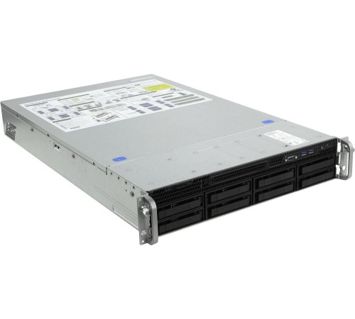 Сервер YADRO Экспресс Архив / 2U / 8xLFF/ 2 x Intel Xeon 4214R (2.4 GHz, 12 Cores, 16.5 MB Cache, 100 W) / 2x32 GB 2933 MHz / 2x10 TB HDD SAS 7.2k, 2x240 GB SSD SATA / RAID SAS/SATA 8i w BBU / 4x1 GbE / 2x1300 W / Rails / 3Y War-ty 9x5 Сервер YADRO Экспресс Архив / 2U / 8xLFF/ 2 x Intel Xeon 4214R (2.4 GHz, 12 Cores, 16.5 MB Cache, 100 W) / 2x32 GB 2933 MHz / 2x10 TB HDD SAS 7.2k, 2x240 GB SSD SATA / RAID SAS/SATA 8i w BBU / 4x1 GbE / 2x1300 W / Rails / 3Y War-ty 9x5
