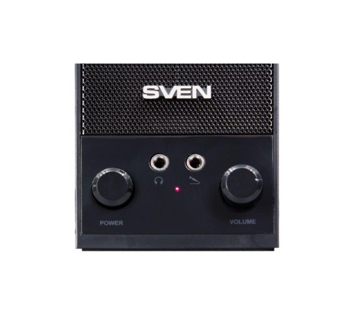 SVEN SPS-604, чёрный, акустическая система 2.0, мощность 2х2 Вт(RMS) SVEN SPS-604, чёрный, акустическая система 2.0, мощность 2х2 Вт(RMS)