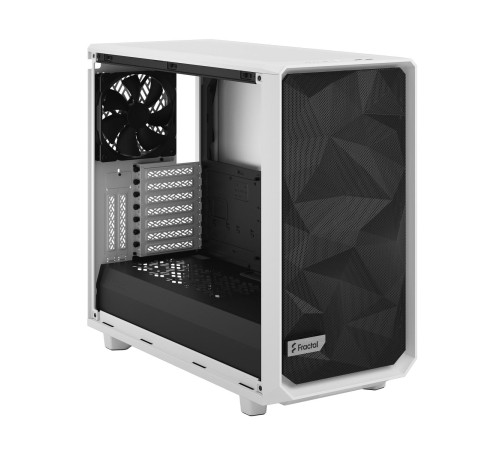 Корпус ПК без блока питания/ Case Fractal Design Meshify 2 TG Clear Tint, Midi-Tower, 3x140mm, 2xUSB-A 3.2 + 1xUSB 3.2 Type-C E-ATX, ATX, mATX, mITX White